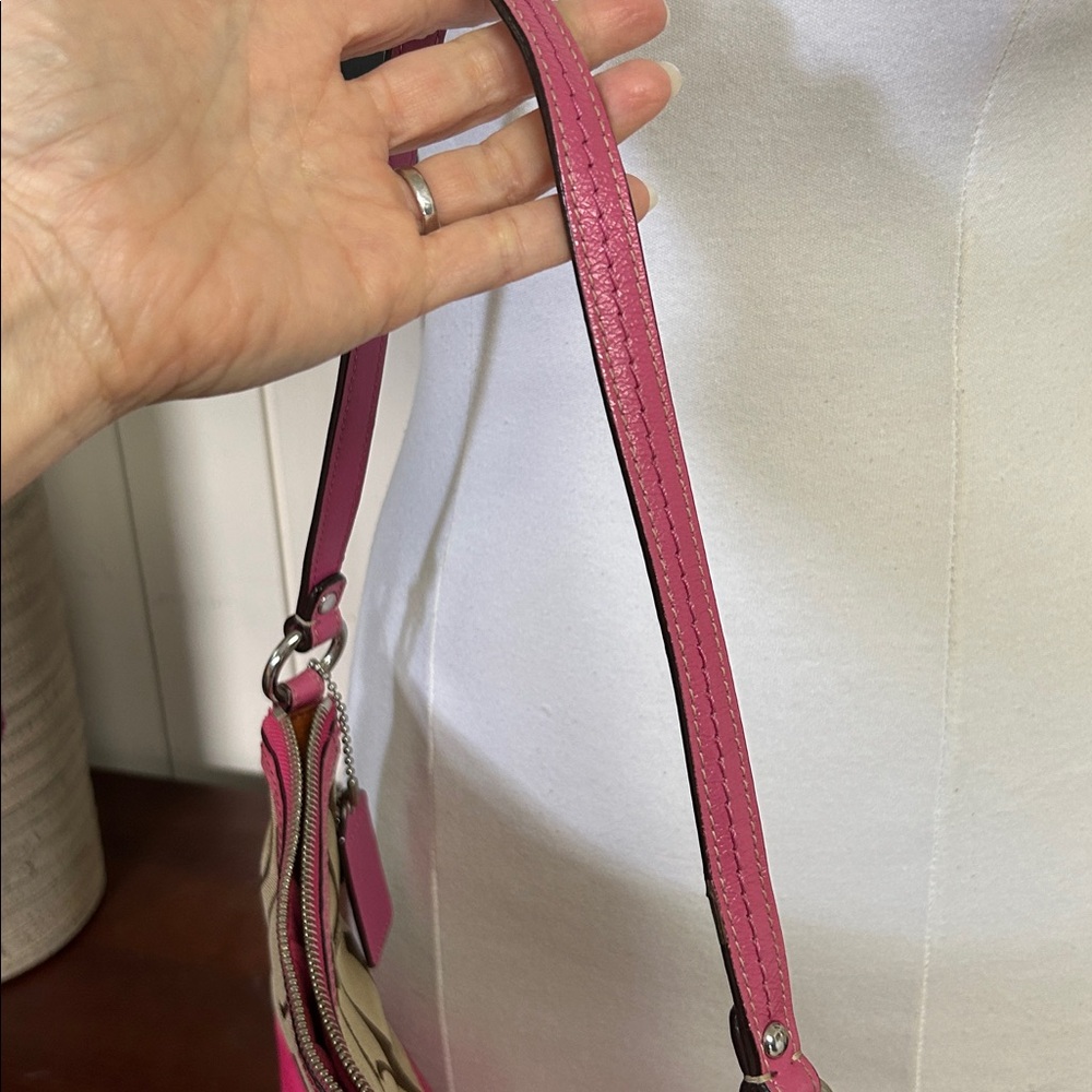 Coach Pink-Lined Handbag - Picture 7 of 16